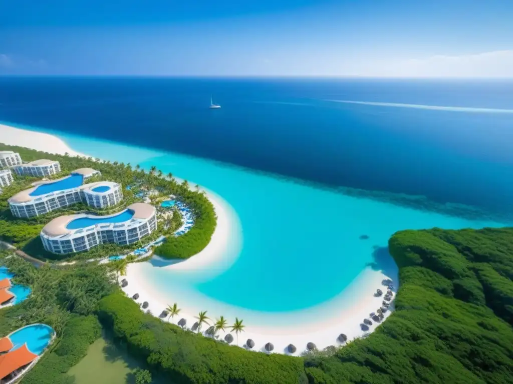Paraíso de lujo: resort de tiempos compartidos en el paraíso Un paraíso de lujo: Resorts de tiempo compartido de lujo entre exuberante vegetación y aguas turquesa