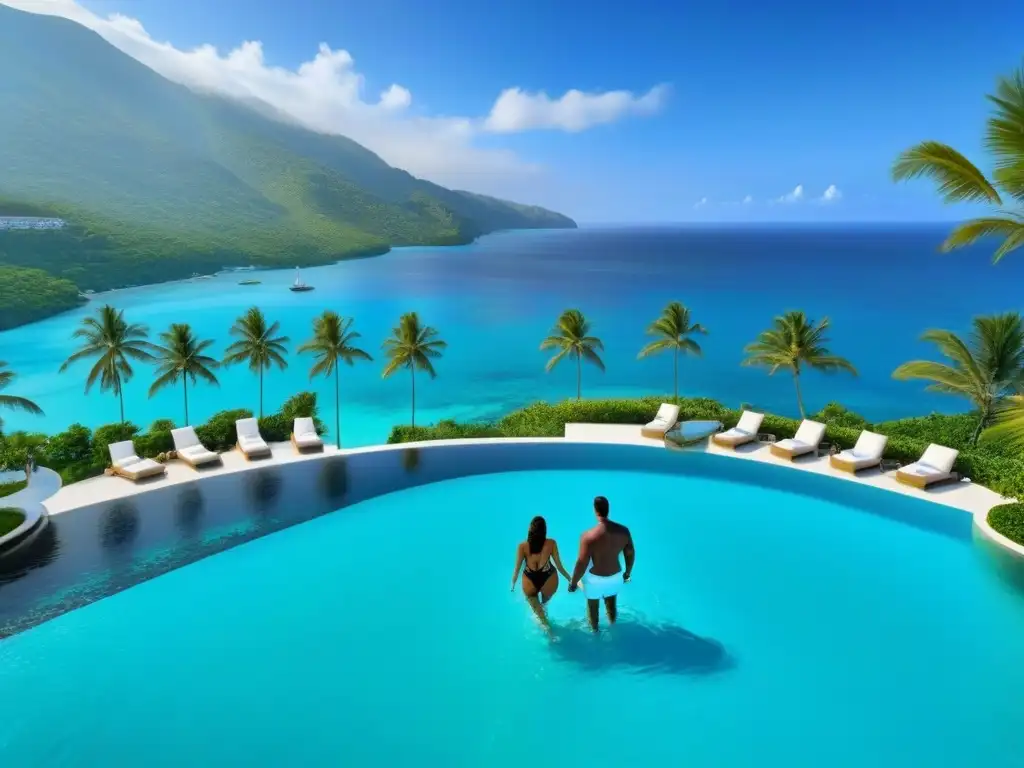 Paraíso tropical: resort de lujo entre montañas y aguas turquesa Un paraíso de resorts de tiempo compartido de lujo en un entorno tropical de ensueño