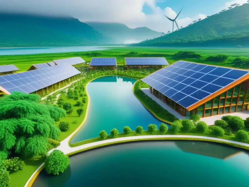 Resort ecológico de lujo: oasis sostenible entre la naturaleza Un paraíso sostenible para inversores globales en complejos turísticos ecológicos