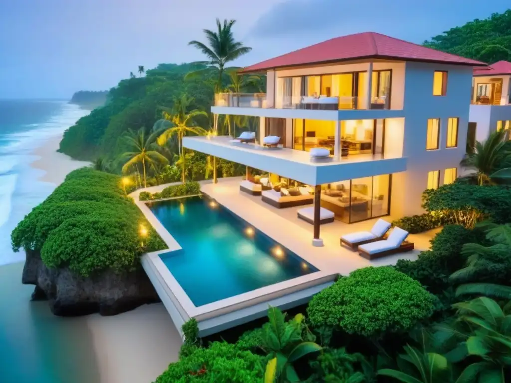 Villa de lujo frente al mar: confort y sofisticación Un paraíso vacacional de lujo con piscina infinita y vistas al mar