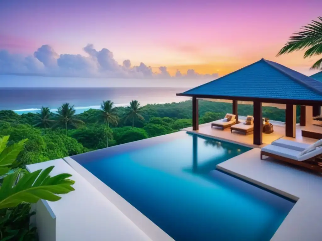 Paraíso Vacacional: Villa de Lujo con Piscina Infinity y Vistas al Océano Un paraíso vacacional de lujo con piscina infinita y vista al mar