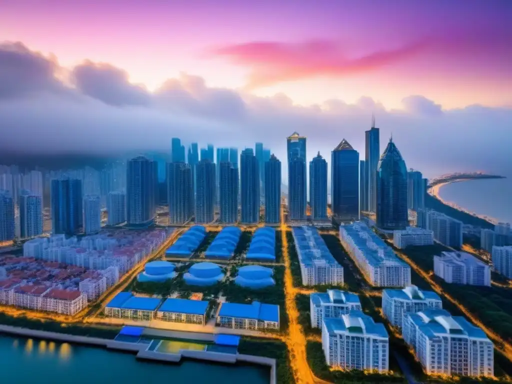 Portafolio Inmobiliario Global: Diversificación e Crecimiento Financiero Un portafolio global de inversiones inmobiliarias internacionales, diversificación en alta resolución