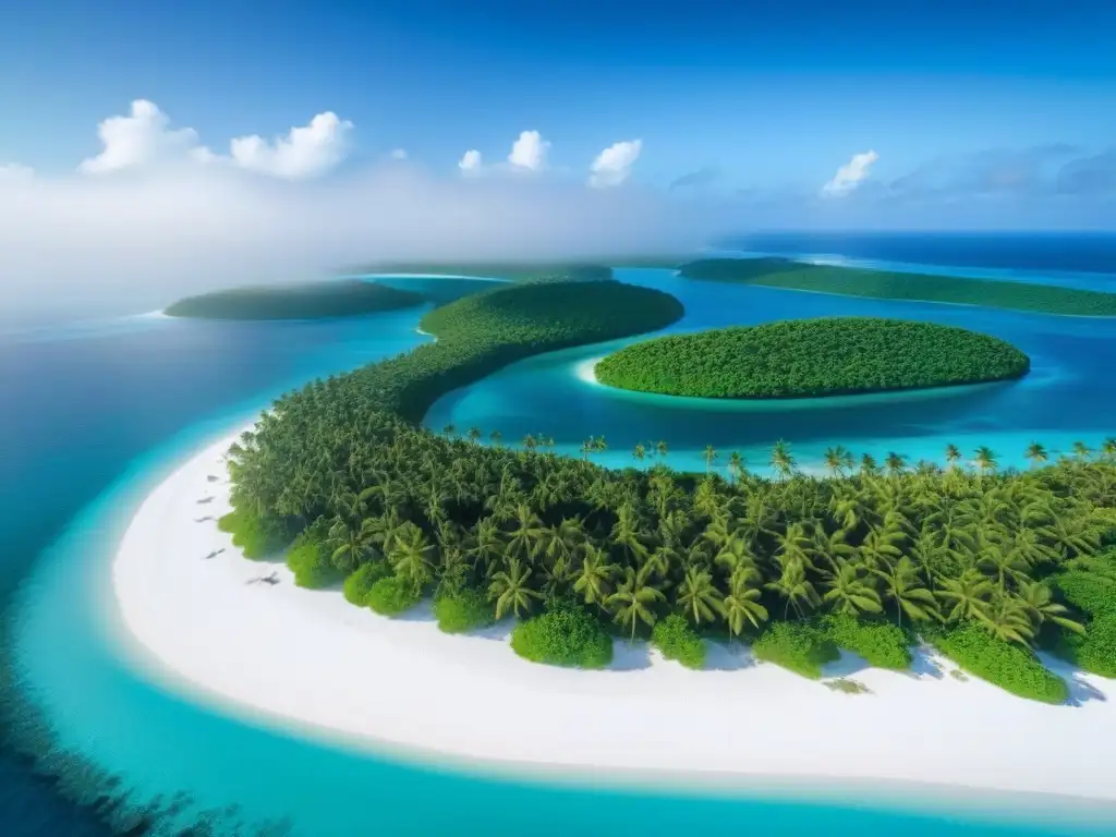 Paraíso privado de lujo: isla exclusiva con aguas turquesa y villas modernas Negociando precio compra isla privada en un paraíso exclusivo de aguas turquesas, palmeras y villas lujosas