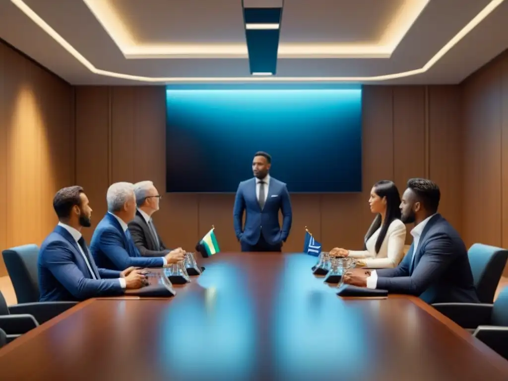 Negociación internacional: profesionales en acción Profesionales en negociaciones internacionales con barreras legales, diversidad cultural y sofisticación corporativa