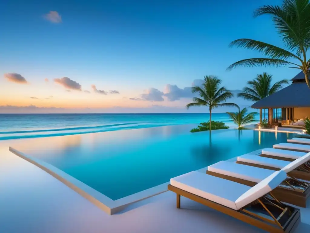 Paraíso exclusivo: Timeshare de lujo en destino exótico Propiedad de tiempo compartido internacional de lujo en destino exótico, con aguas turquesas y diseño moderno que se integra con la naturaleza