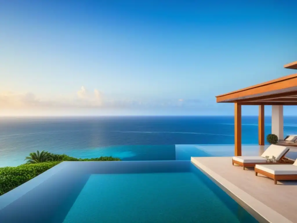 Propiedad de lujo frente al mar con piscina infinita privada Propiedad vacacional exclusiva con piscina infinita privada y vistas al mar, ideal para inversiones en el mercado internacional