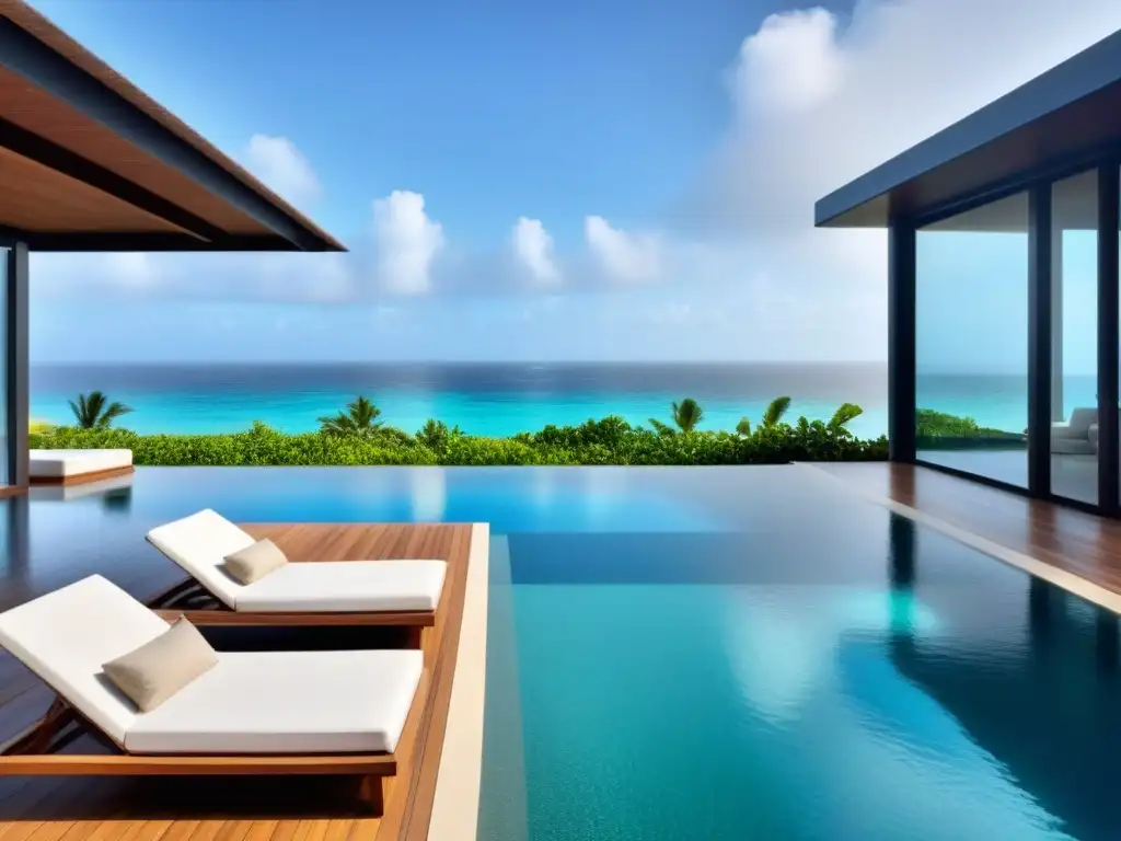 Propiedad vacacional de lujo con piscina infinita y vista al mar Propiedad vacacional de lujo con piscina infinita frente al mar, ideal para inversión global