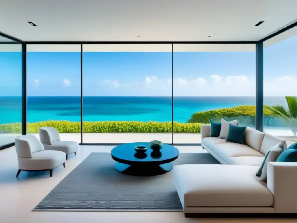 Propiedad de lujo en playa paradisíaca: diseño moderno con vistas al mar Propiedad vacacional de lujo con vista al mar y piscina infinita, ideal para inversores en financiación de propiedades vacacionales
