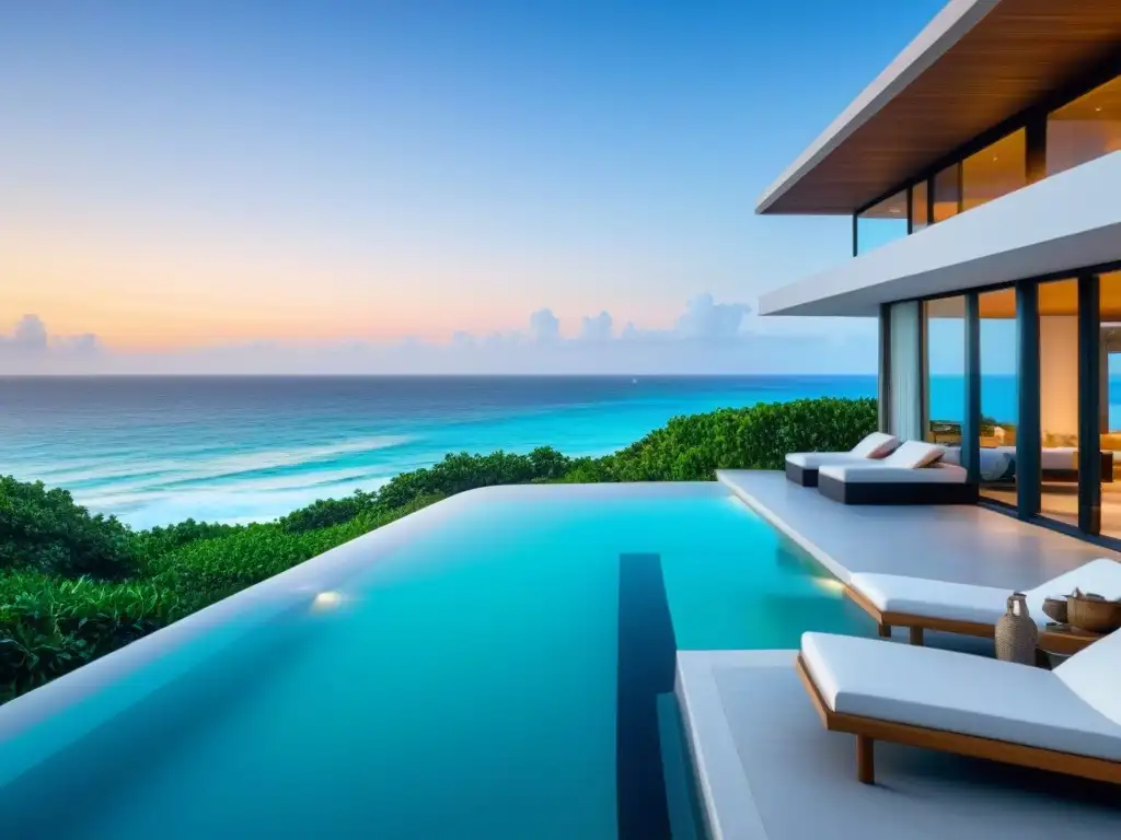 Villa de lujo frente al mar: moderna y exclusiva Propiedad vacacional de lujo con vista al mar, piscina infinita y diseño moderno, reflejando las tendencias alquileres vacacionales internacionales