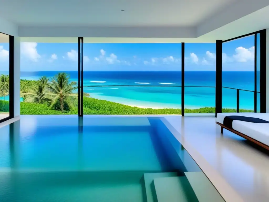 Propiedad vacacional de lujo: exclusividad frente al mar Propiedad vacacional frente al mar con diseño moderno y exclusivo, ideal para inversores en financiación de propiedades vacacionales