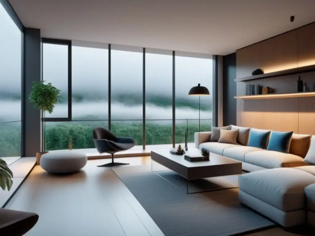 Moderno apartamento fusionando tradición y contemporaneidad en 8k Propiedades híbridas para Millennials: Diseño elegante y acogedor en un apartamento moderno con toques tradicionales y contemporáneos