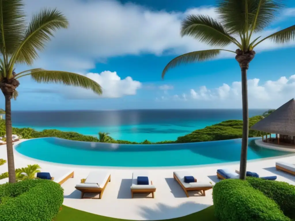 Paraíso tropical de lujo: timeshare frente al mar Propiedades de tiempo compartido internacionales: Exclusivo resort playero entre palmeras tropicales y aguas turquesas