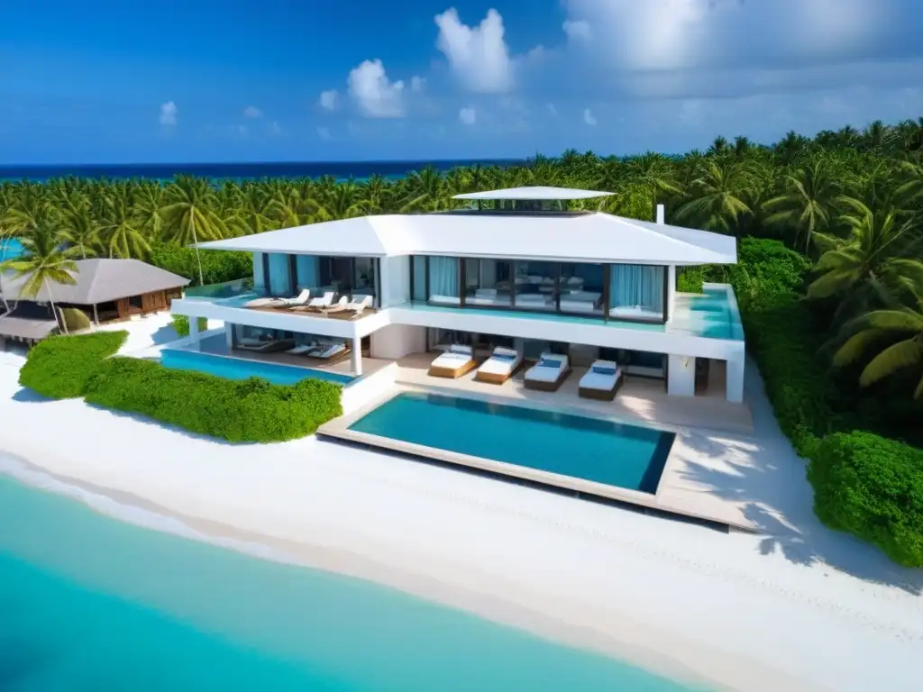 Villa de lujo con piscina infinita y vista al mar Inversión en propiedades vacacionales internacionales - Villa de lujo con piscina infinita, playa y yate