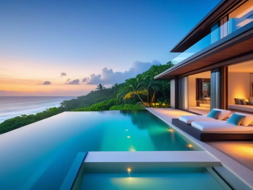 Villa de lujo frente al mar: Diseño moderno y vistas al paraíso Invierte en propiedades vacacionales internacionales: lujosa villa frente al mar con diseño moderno, piscina infinity y vistas espectaculares