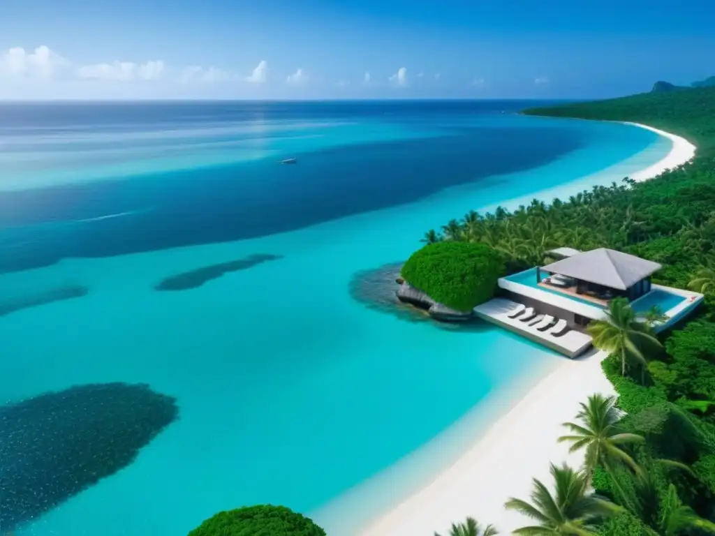 Villa de lujo con piscina infinita en paraíso tropical Inversión en propiedades vacacionales internacionales: lujosa villa frente al mar en paraíso tropical