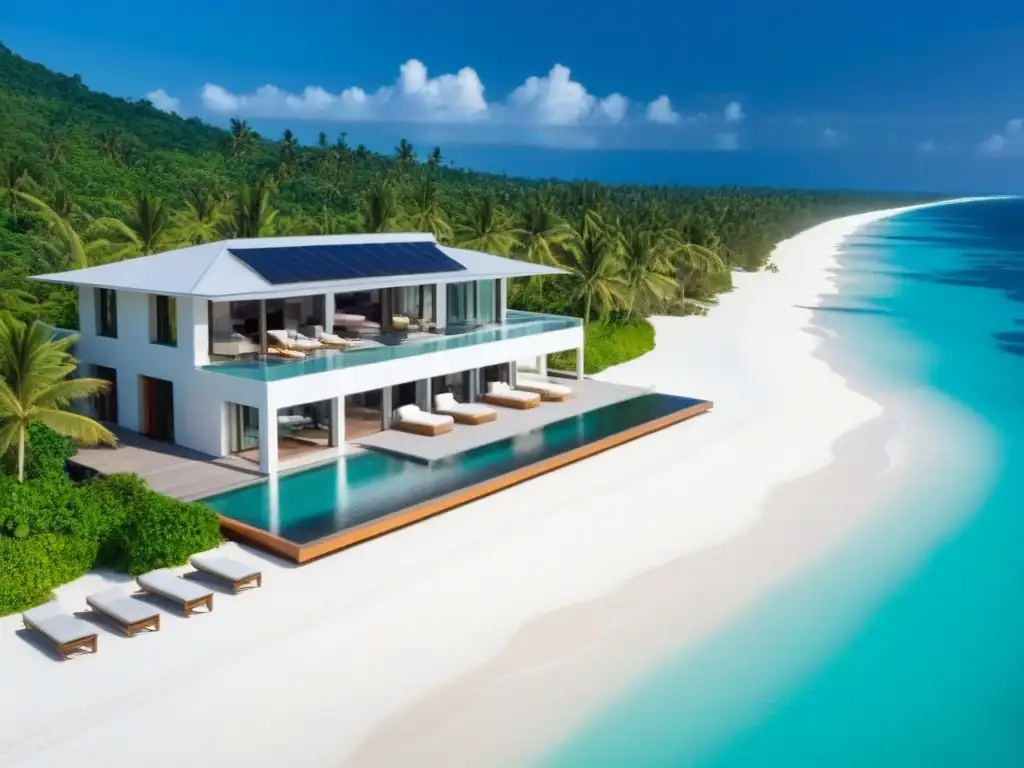 Villa de lujo frente al mar en paraíso tropical Invertir en propiedades vacacionales internacionales: lujosa villa frente al mar en un paraíso tropical