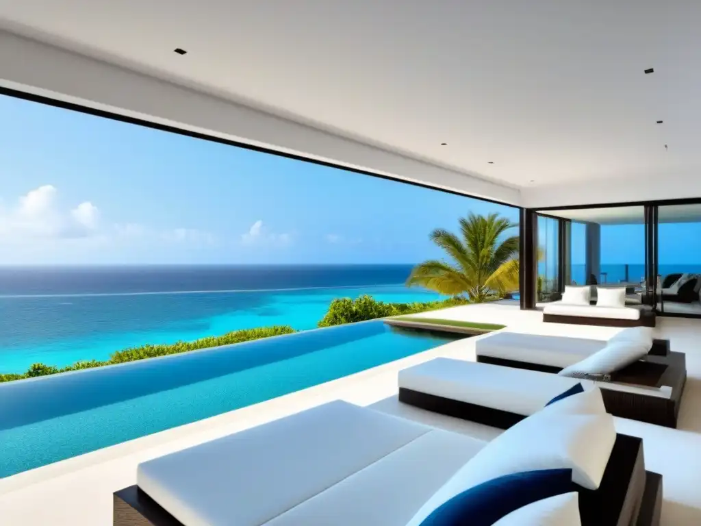 Villa de lujo frente al mar con piscina infinita y muelle privado Invierte en propiedades vacacionales rentables: lujosa villa moderna frente al mar con piscina infinita y muelle privado