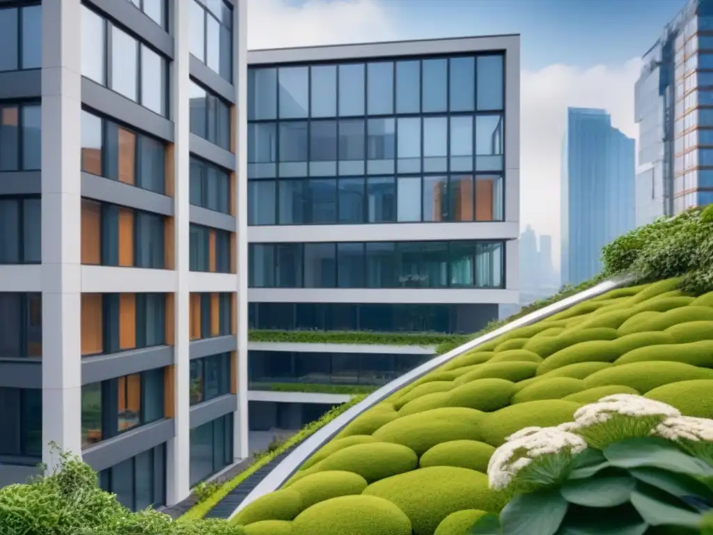 Proyecto inmobiliario sostenible certificado LEED y BREEAM Proyecto inmobiliario internacional sostenible con certificación LEED y BREEAM, integrado con la naturaleza y la comunidad