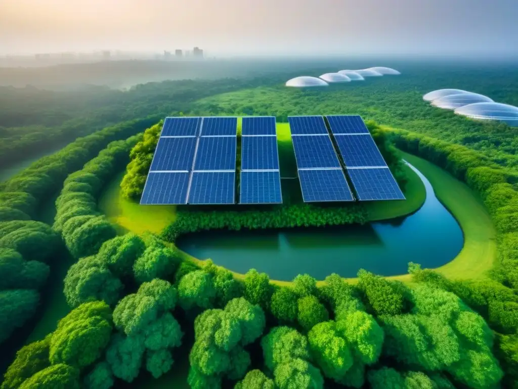 Un rascacielos sostenible con tecnologías verdes integradas en su diseño, destacando en la ciudad