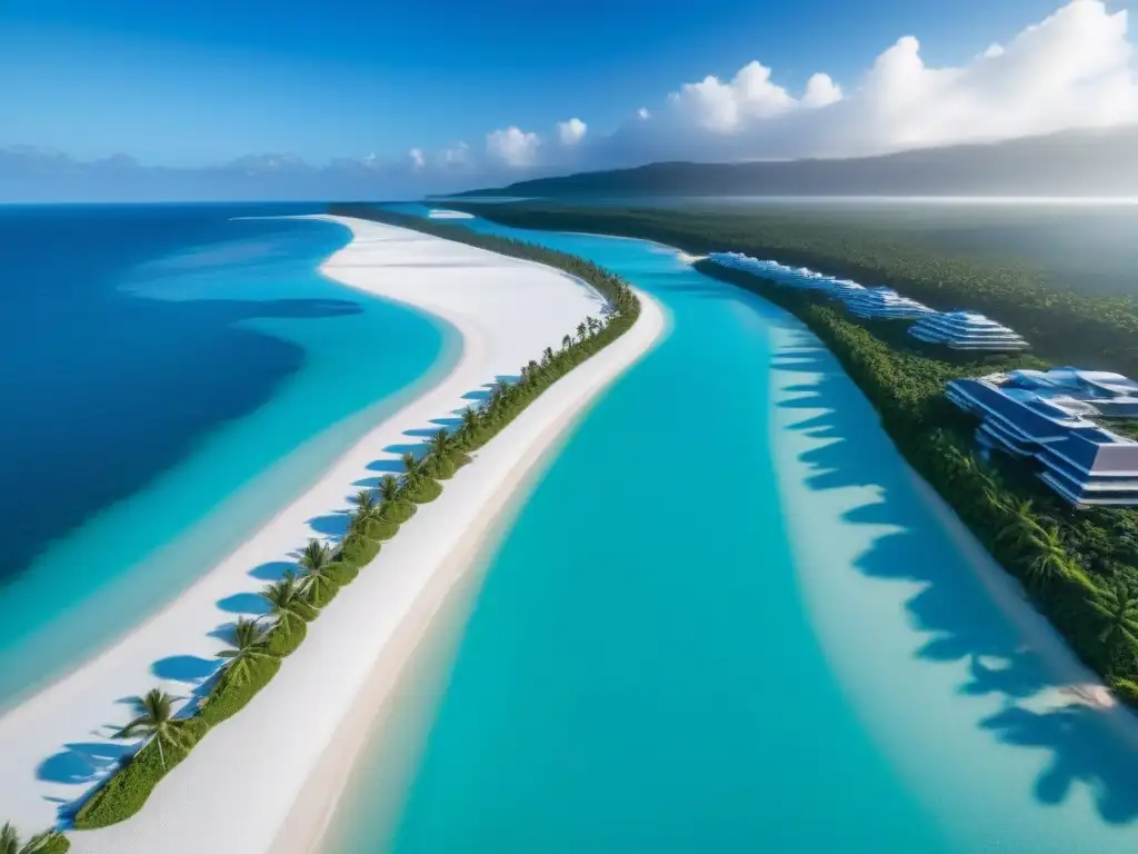 Resort de lujo en playa paradisíaca del Sudeste Asiático Refugio de lujo en playa tropical del Sudeste Asiático, mercado inmobiliario turismo