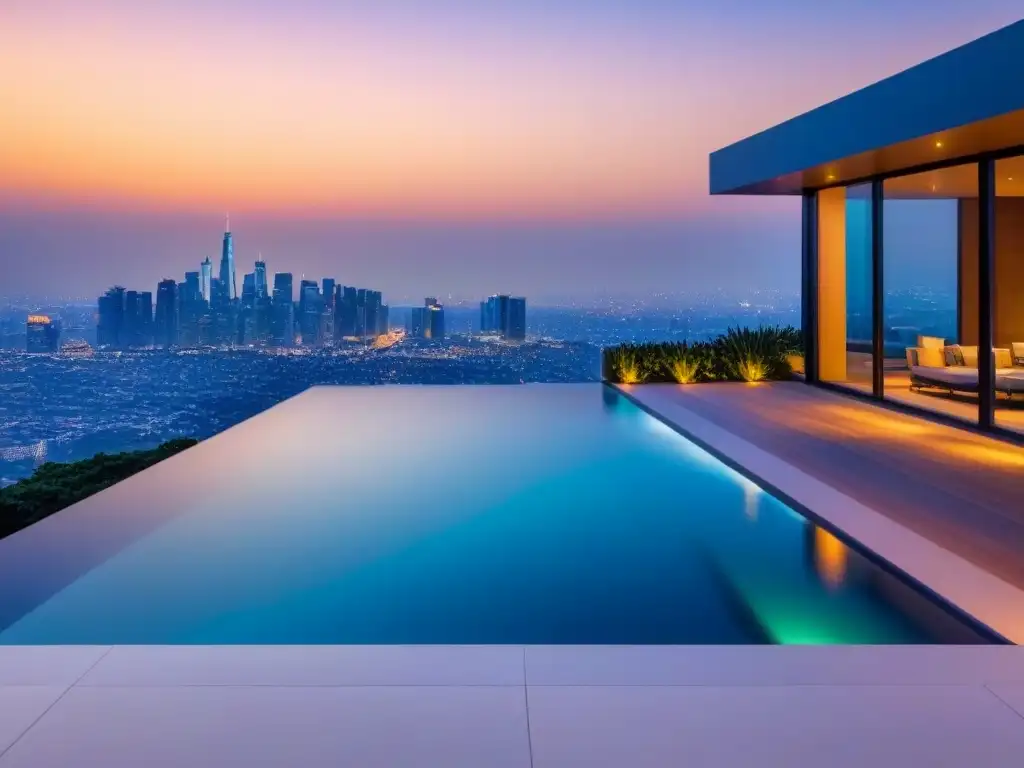 Mansión de lujo con vistas panorámicas y piscina infinita Residencia de lujo moderna con piscina infinita y vistas panorámicas en portales inmobiliarios de lujo globales