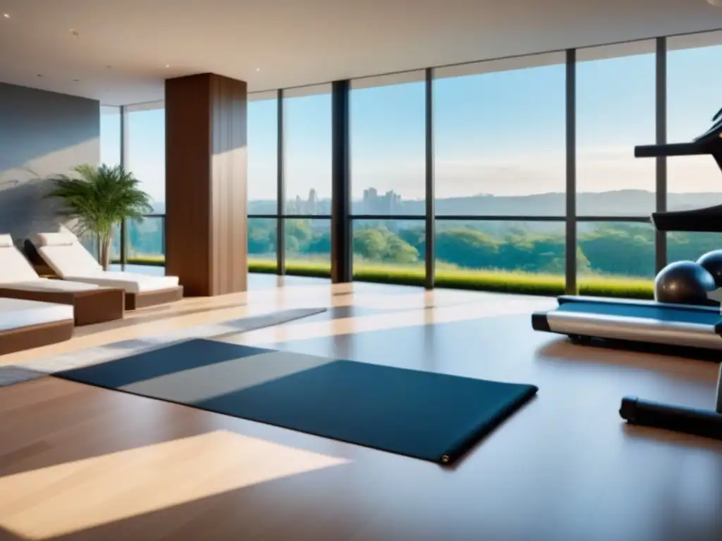 Residencia de bienestar de lujo: diseño moderno y serenidad Residencia wellness de lujo con spa, gimnasio, estudio yoga y espacios verdes, para inversionistas mercado inmobiliario internacional