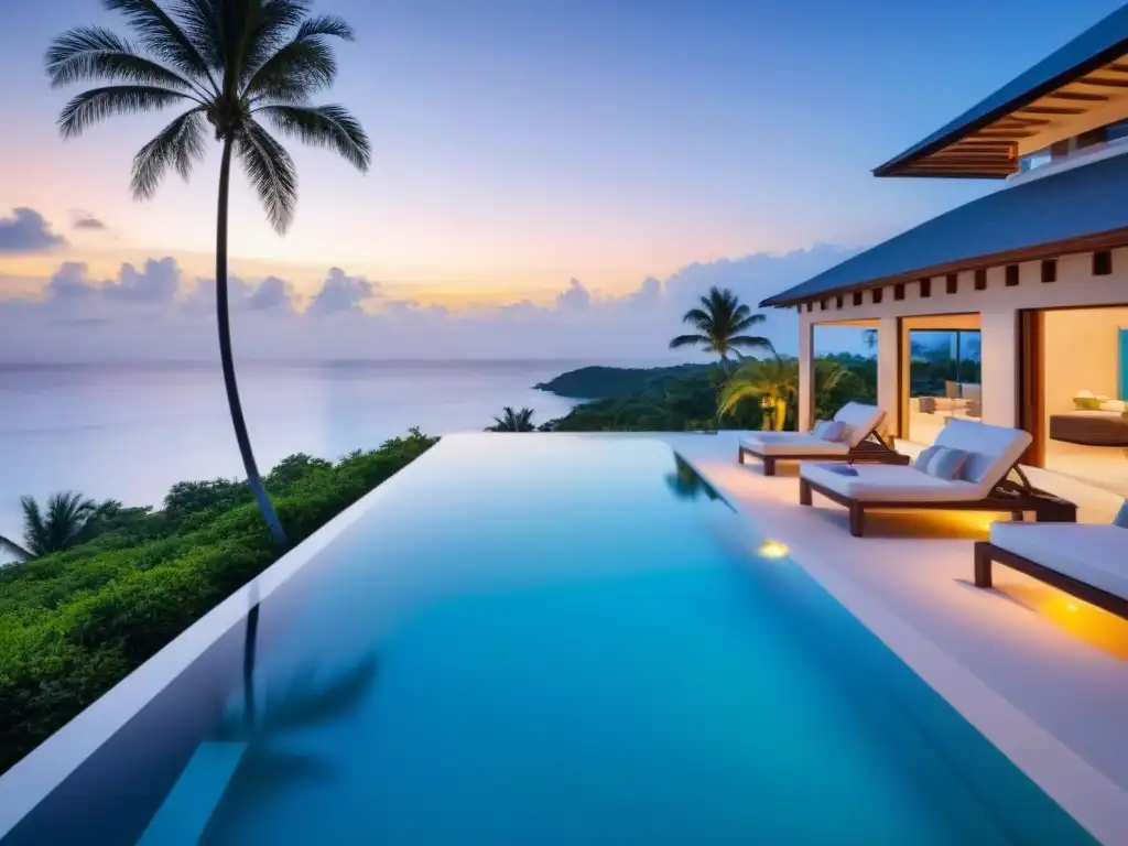 Villa de lujo frente al mar: exclusividad y tranquilidad en el paraíso Residencia vacacional de lujo frente a la playa con alianzas estratégicas propiedades vacacionales