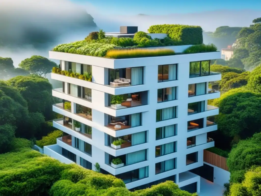 Residencia moderna: arquitectura premiada en armonía con la naturaleza Residencias de arquitectura premiada internacional con diseño innovador y naturaleza exuberante en armonía con el cielo azul