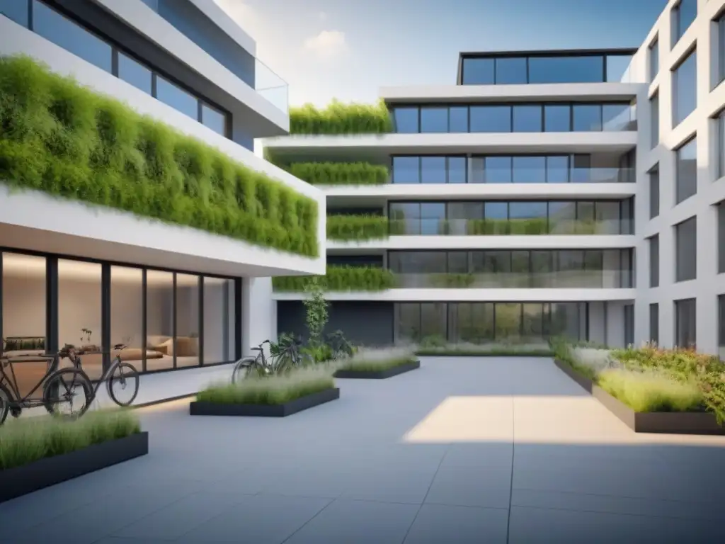 Residencial ecológico de lujo: arquitectura verde y sostenible Residencias ecoamigables en armonía con la naturaleza y diseño sostenible, ideal para el mercado inmobiliario