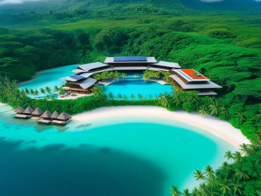 Eco-resort de lujo en armonía con la naturaleza Un resort ecológico de ensueño entre aguas cristalinas y selva exuberante, en armonía con la naturaleza