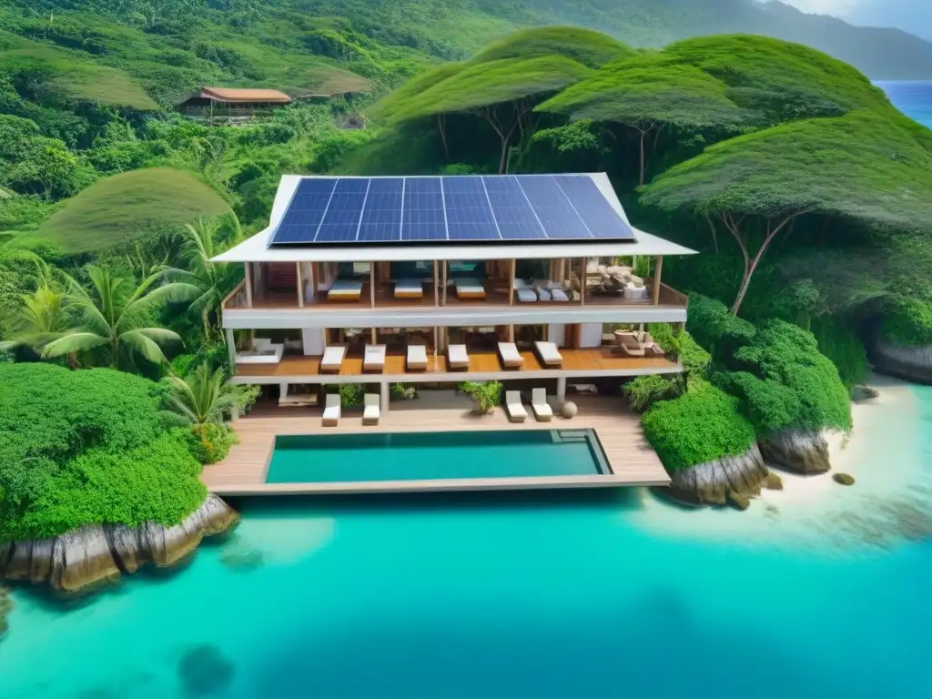 Resort ecológico de lujo en paraíso tropical Un resort ecológico de lujo en armonía con la naturaleza