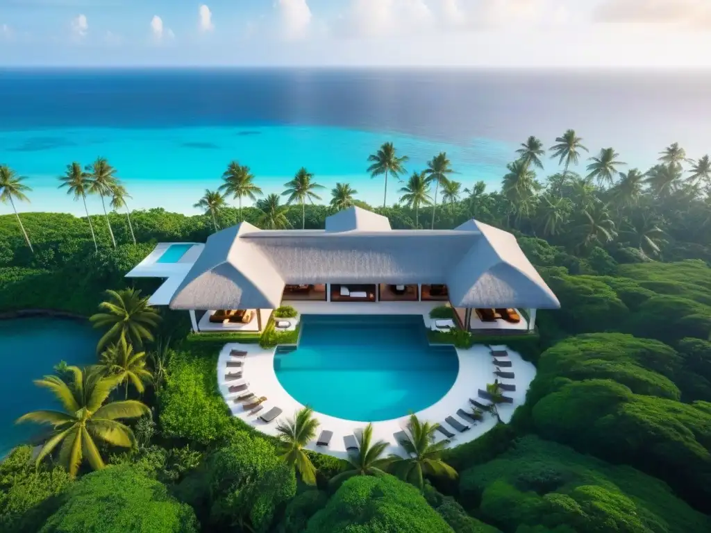 Resort de lujo en isla tropical: paraíso turquesa Resort de tiempo compartido en isla tropical, destino emergente de lujo