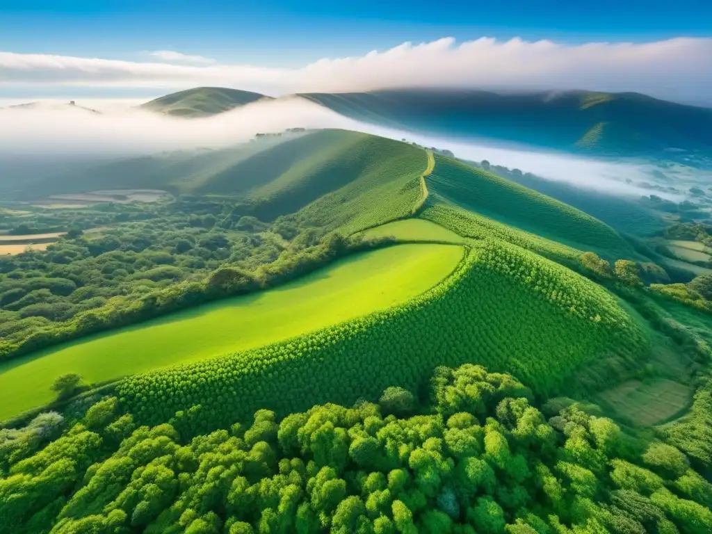 Inversión en terreno virgen: belleza natural lista para desarrollar Terreno virgen en paisaje verde, ideal para inversiones inmobiliarias internacionales: terrenos vs propiedades construidas