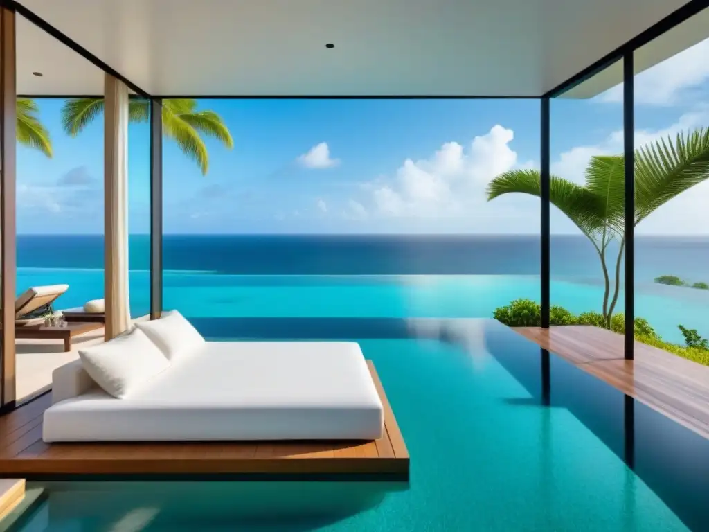 Propiedad de lujo frente al mar: piscina infinita en paraíso exótico Inversión en tiempo compartido en propiedad exclusiva con piscina infinita en destino exótico