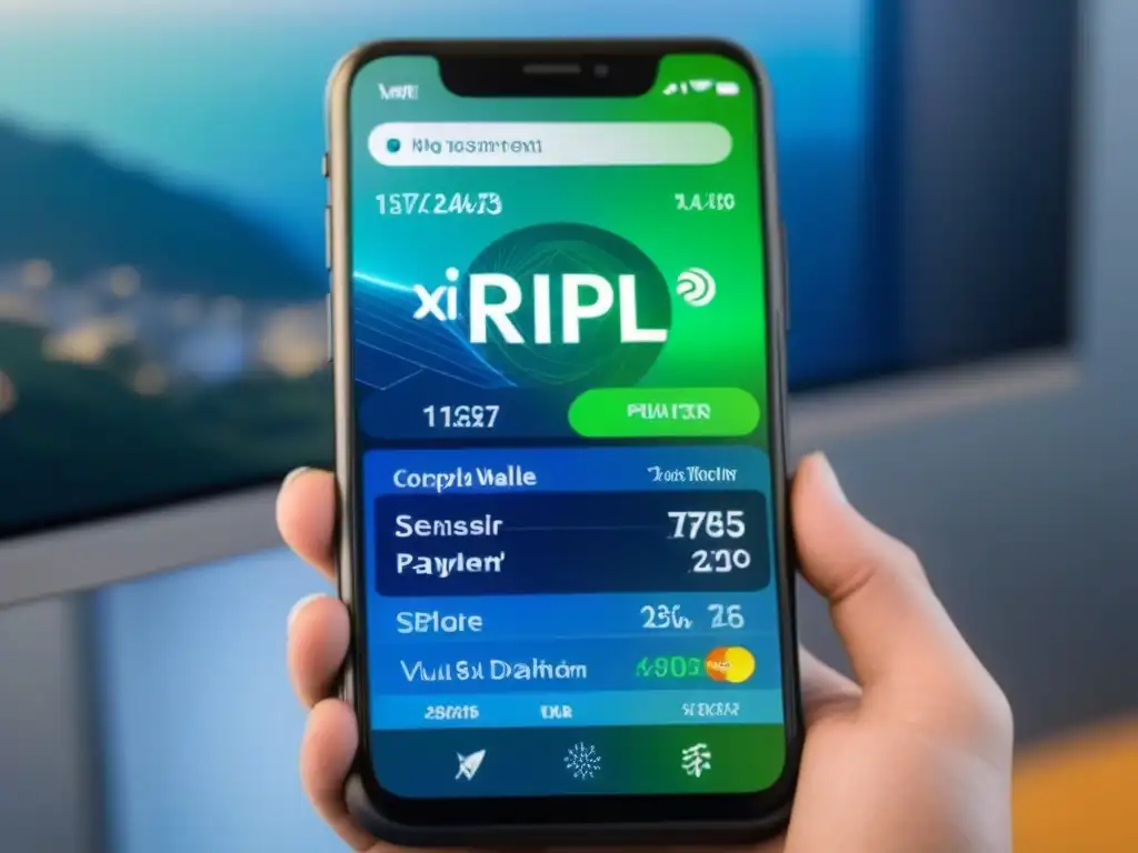 Transacción internacional con Ripple: eficiencia y confianza Transacción internacional eficiente con Ripple para inversiones inmobiliarias
