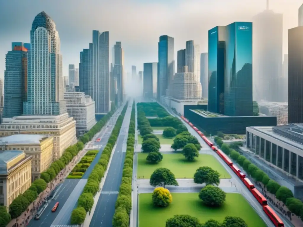 Transformación urbana: de obsoleta a moderna en metrópolis Transformaciones urbanas: de lo antiguo a lo moderno en áreas metropolitanas gracias a desarrollos inmobiliarios