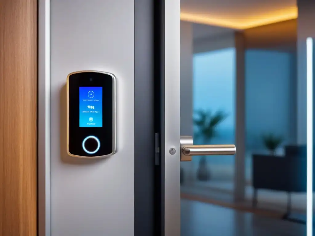 Smart Home Security: Sistema Futurista Integrado en Hogar de Lujo Vanguardia en seguridad: Casa inteligente con IoT en seguridad inmobiliaria global