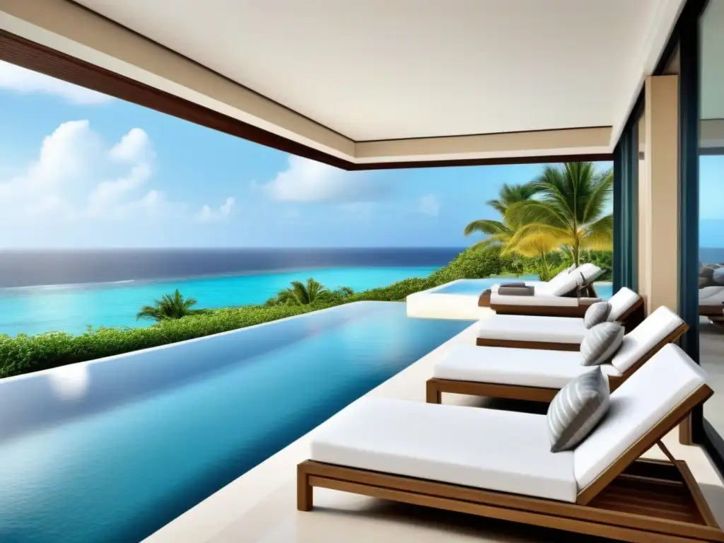 Propiedad de lujo con vista al mar en 8k Venta de tiempo compartido de lujo: Propiedad moderna con vista al mar, piscina infinita y diseño exclusivo