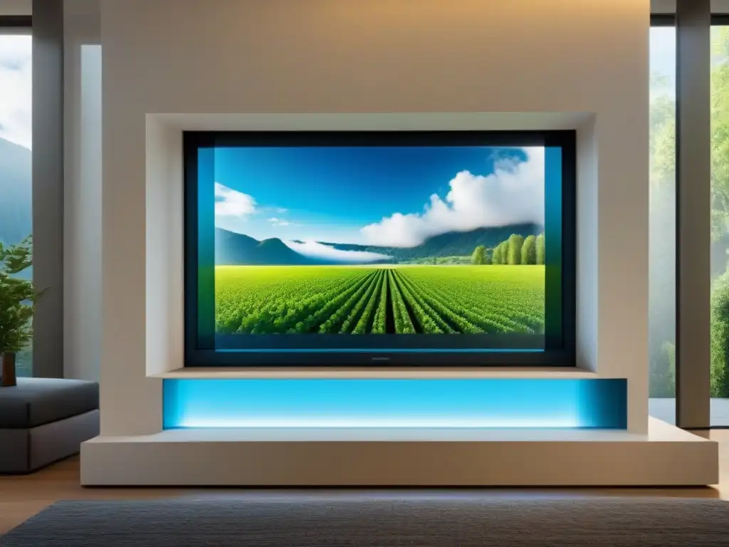 Ventana inteligente: diseño futurista en azul con ahorro energético Ventana inteligente de eficiencia energética con diseño futurista en tono azul, integrando sensores digitales