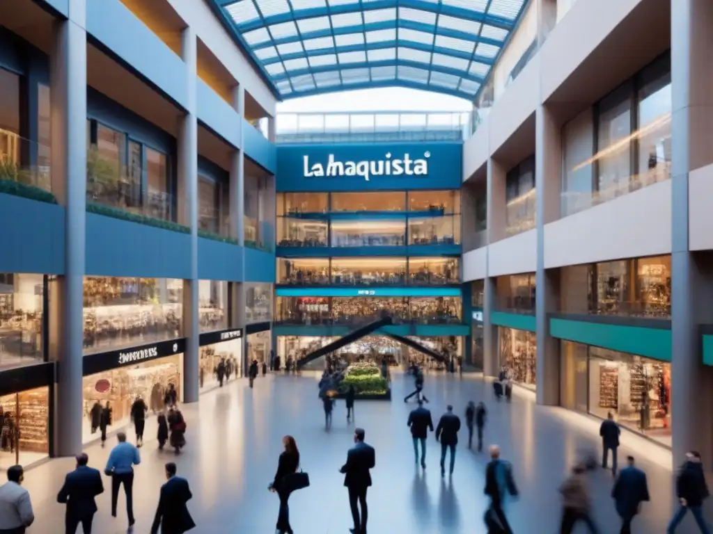 Vibrante centro comercial en Barcelona: La Maquinista Vibrante centro comercial La Maquinista en Barcelona, destaca moderna arquitectura y diversidad de tiendas