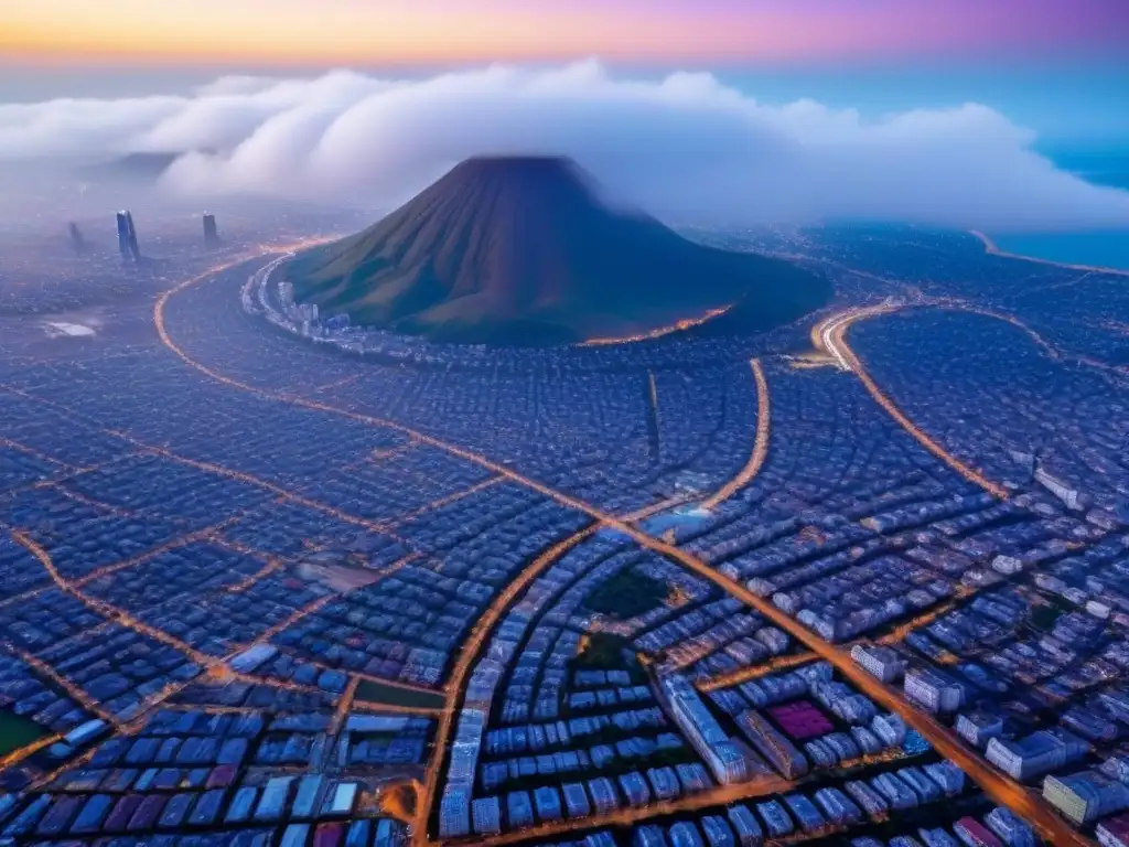 Vibrante ciudad africana: modernidad y tradición en SubSahara Vibrante ciudad africana: rascacielos, mercados y calles llenas de vida