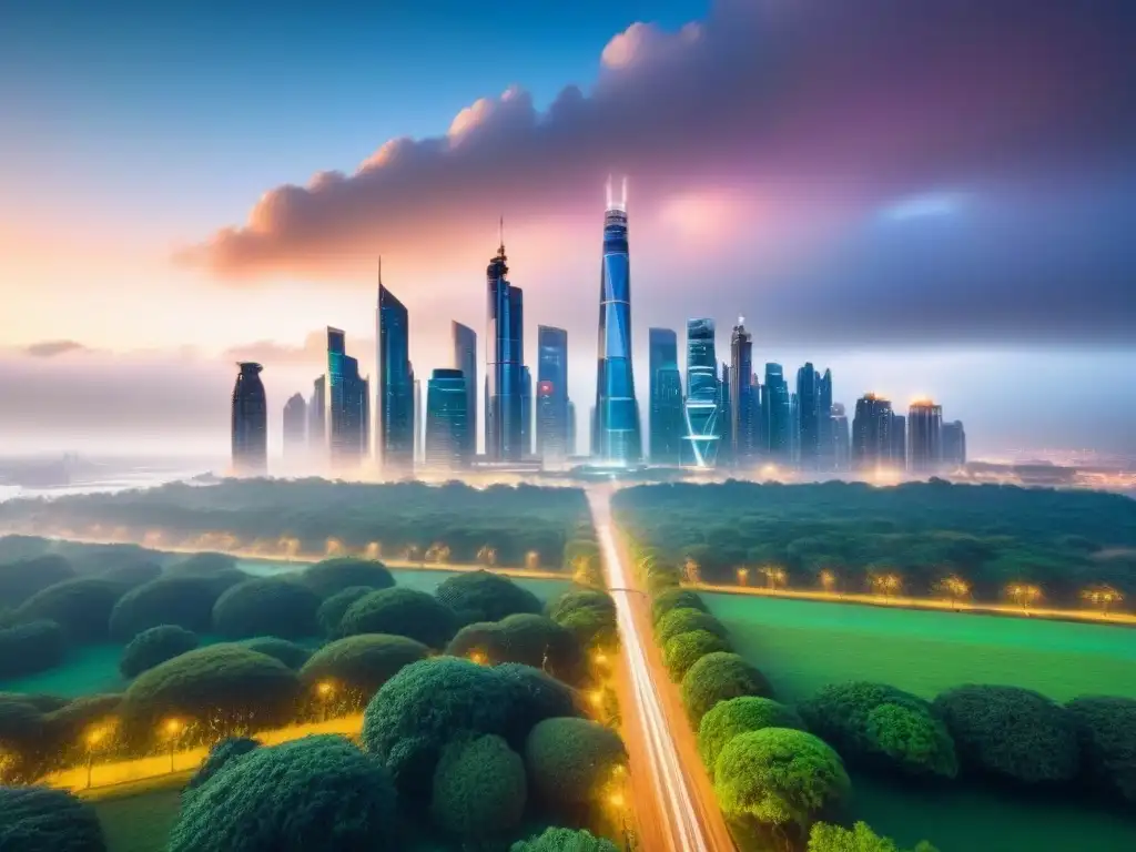 Ciudad futurista: oportunidades de inversión en terrenos sin desarrollar Vibrante ciudad futurista: inversión inmobiliaria internacional en terrenos sin desarrollar