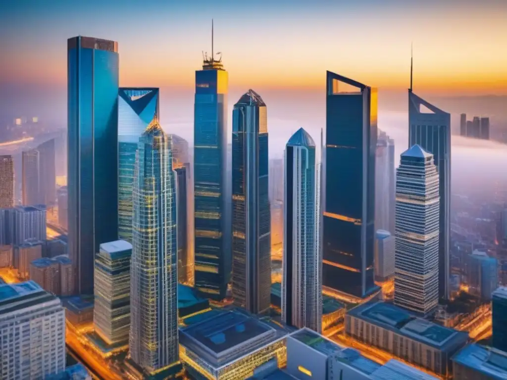 Oportunidades de inversión inmobiliaria en mercado emergente Vibrante distrito financiero en mercado emergente con diversidad profesional y oportunidades de inversión inmobiliaria internacional