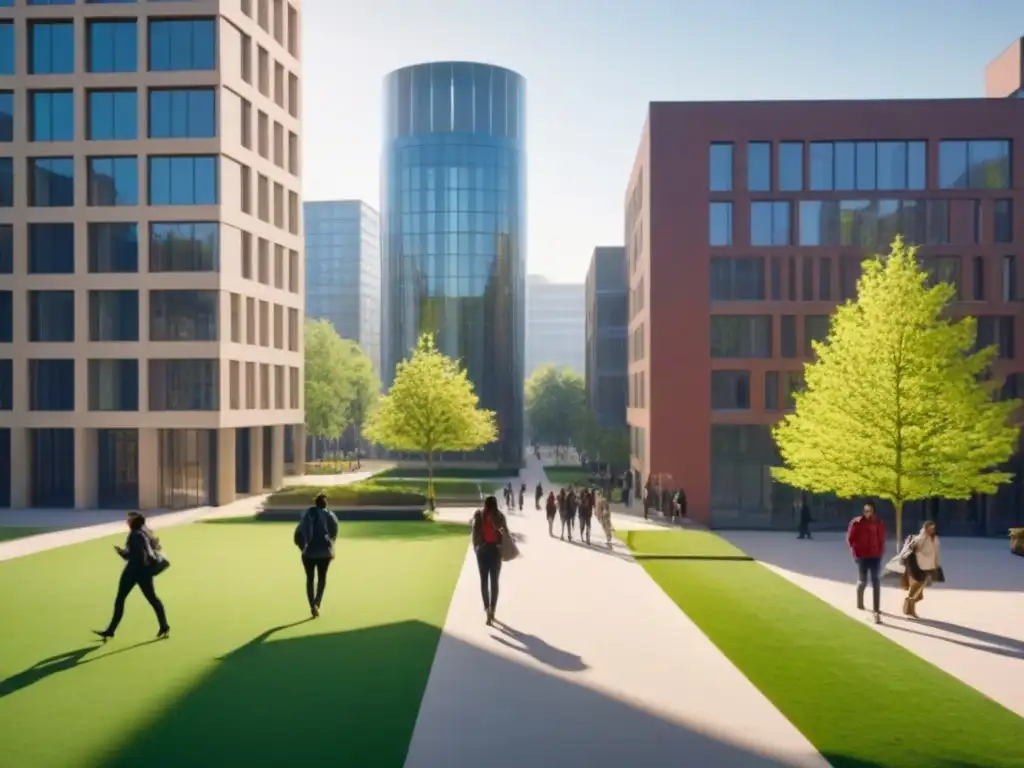 Vida universitaria: campus dinámico y moderno Vibrante escena universitaria en una de las mejores zonas para inversión inmobiliaria