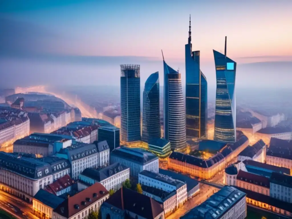 Vibrante metrópoli en Europa del Este: oportunidades de inversión Vibrante paisaje urbano en Europa del Este