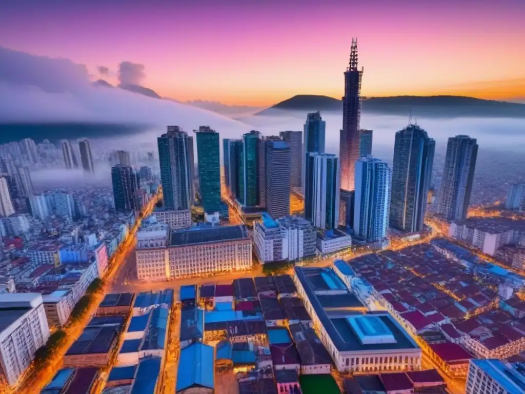 Horizonte urbano vibrante: modernidad y tradición en Latinoamérica Vibrante panorama urbano en Latinoamérica para inversionistas inmobiliarios internacionales