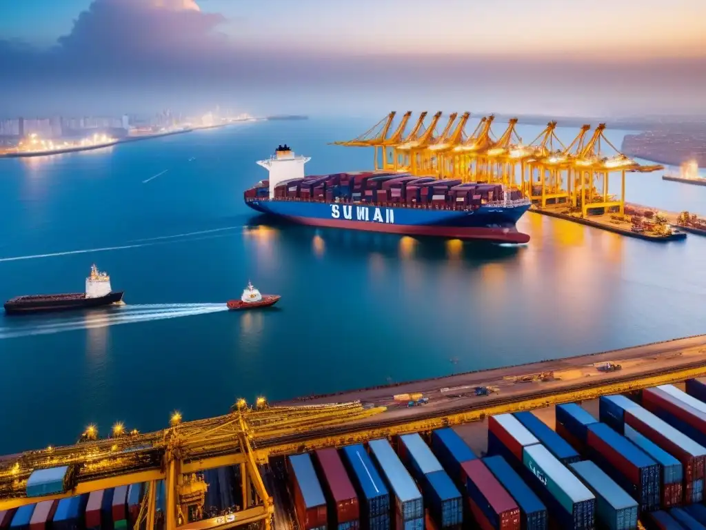 Vibrante puerto africano: comercio, logística y oportunidades inmobiliarias Vibrante puerto africano: desafíos logísticos e inversión inmobiliaria en África