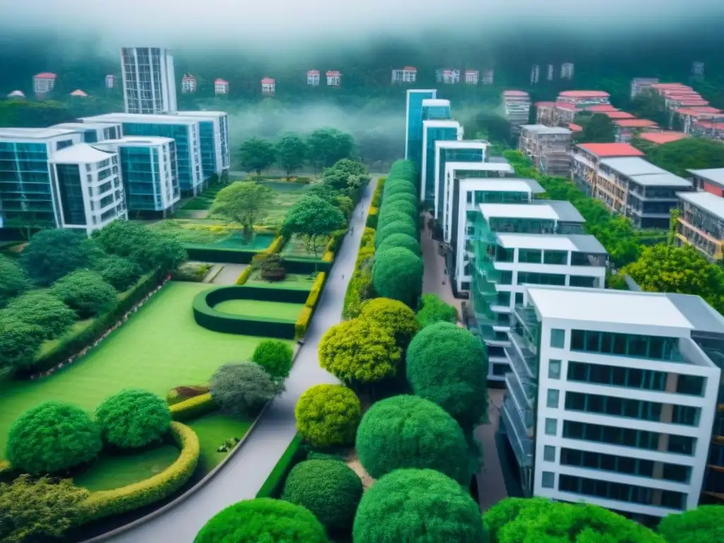 Universidad y modernidad: Energía vibrante en un campus urbano Vibrante sinergia entre academia y inversión inmobiliaria en las mejores zonas universitarias