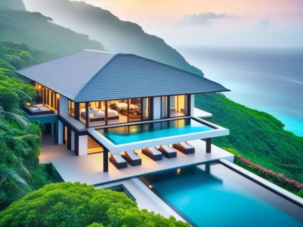 Villa de lujo en costa paradisíaca: inversión soñada Una villa de lujo en la costa, con piscina infinita y vistas al mar