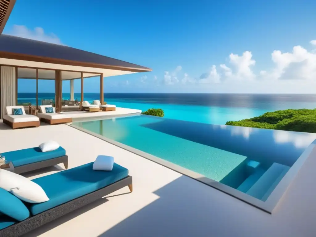 Villa de lujo frente al mar: estilo moderno y vistas impresionantes Villa de lujo frente a la playa con diseño moderno y vistas al mar, ideal para inversión en tiempo compartido lujo